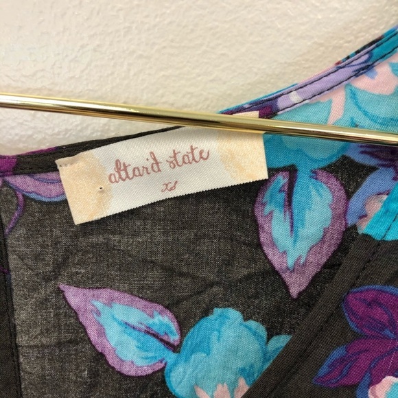 Altar'd STATE floral long sleeve romper - Picture 4 of 5